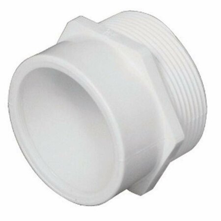 CHARLOTTE PIPE AND FOUNDRY PVC Adapter 1.5 x 1.25 in. Hxs 43261